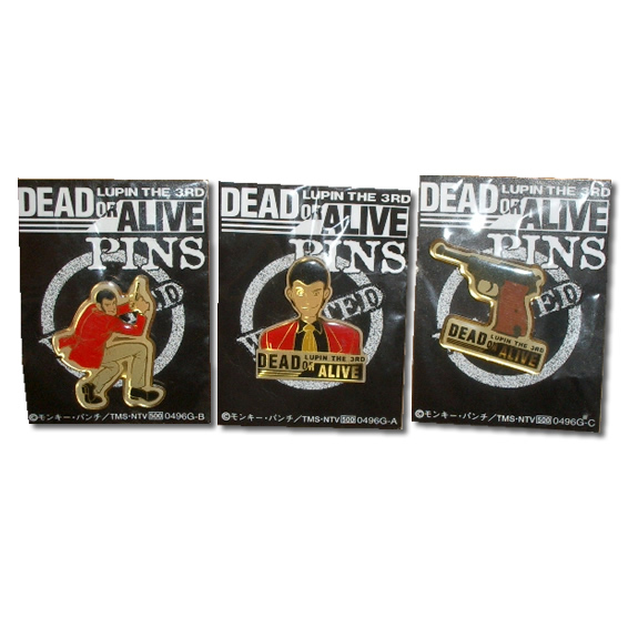 DEAD OR ALIVE　PINS