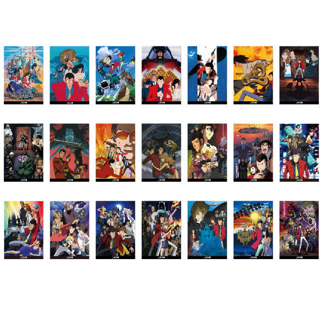 OVA・TVスペシャル　ホロポストカード　全21種