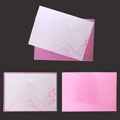 隠れクリアファイル　不二子