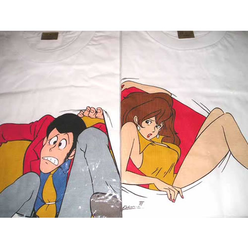 オリジナルTシャツ（ルパン・不二子）
