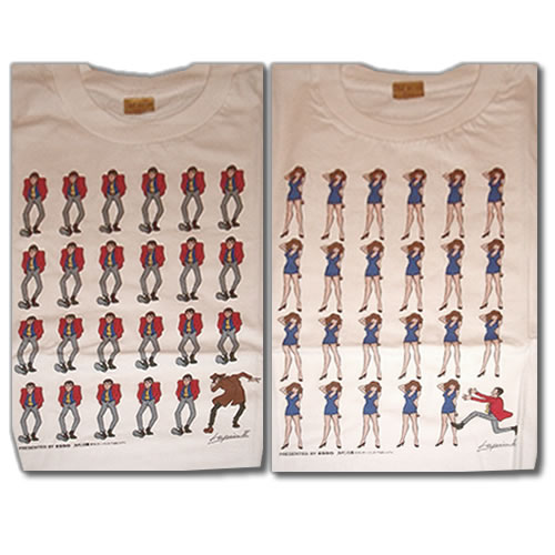オリジナルTシャツ2（ルパン・不二子）
