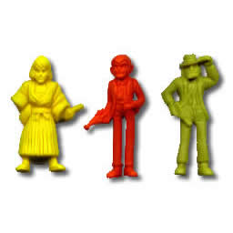 塩化ビニール人形小